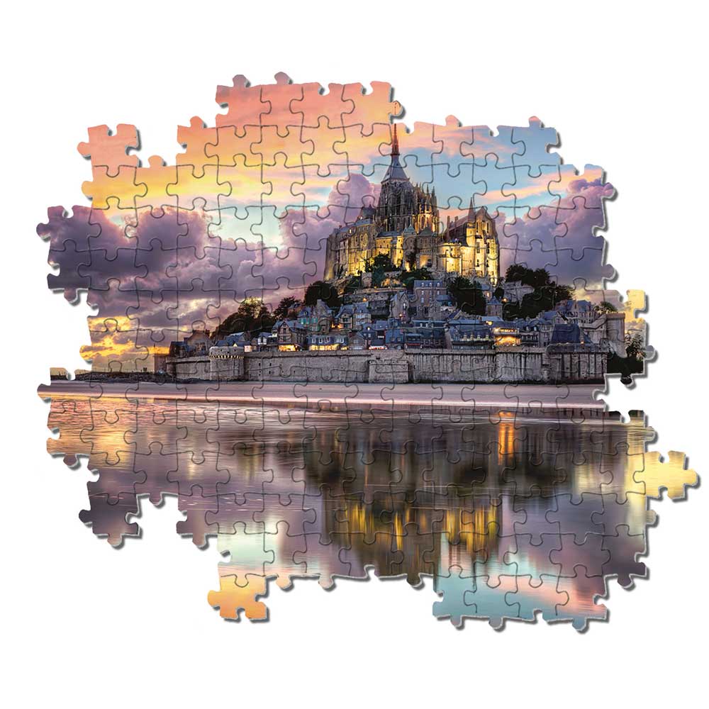 CLEMENTONI 1000ч. Пъзел High Quality Collection Le Magnifique Mont Saint-Michel
