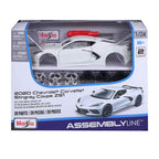 MAISTO ASSEMBLY LINE Кола за сглобяване 2020 Chevrolet Corvette Stingray Coupè 1:24