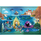 CLEMENTONI 1000ч. Пъзел Disney Story Maps The Little Mermaid