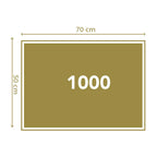 CLEMENTONI 1000ч. Пъзел Куфарче Disney Classic