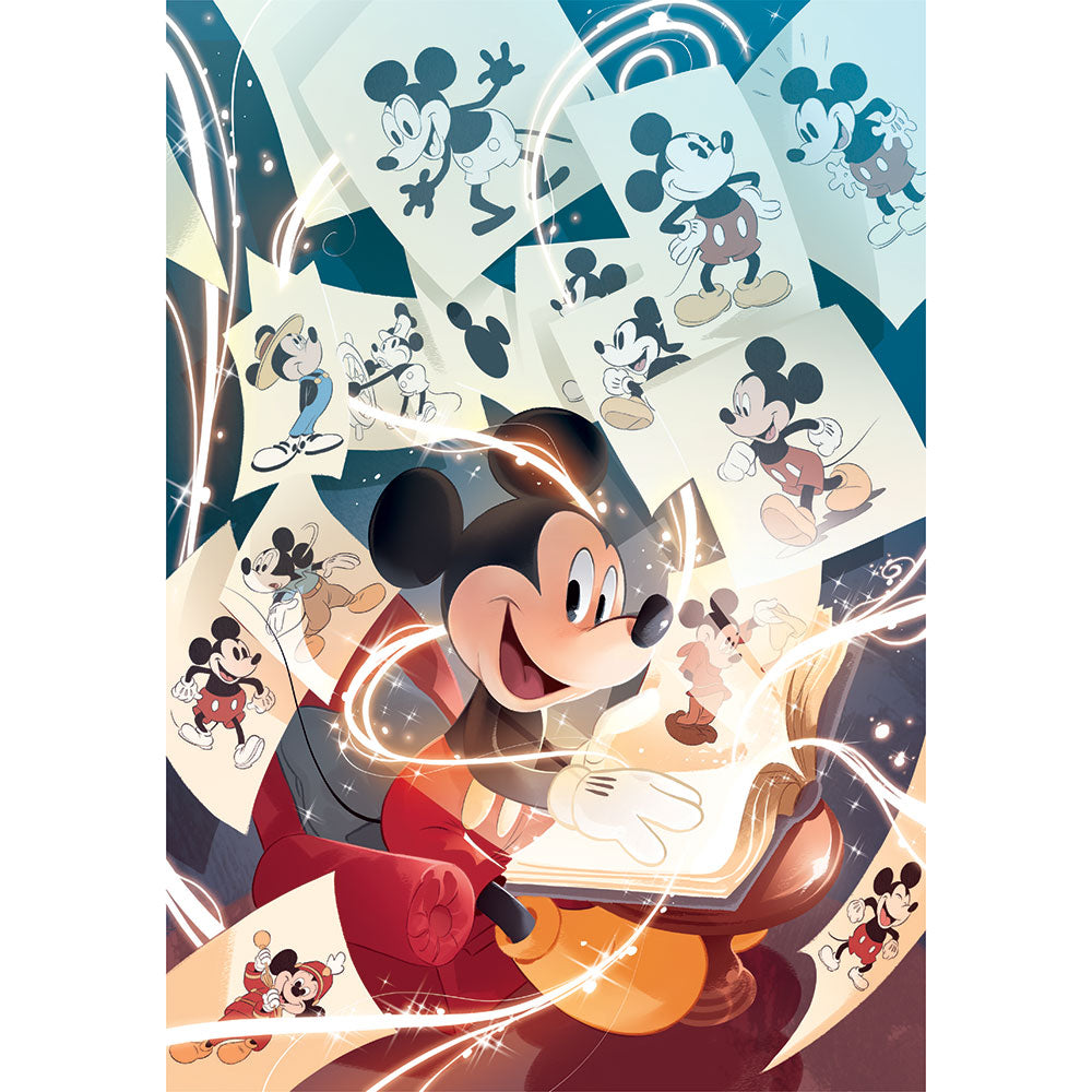CLEMENTONI 1000ч. Пъзел DISNEY 100 MICKEY ILLUSTRATO