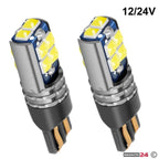 Диодни крушки 3032  10SMD - 12/24V 2бр/к-т