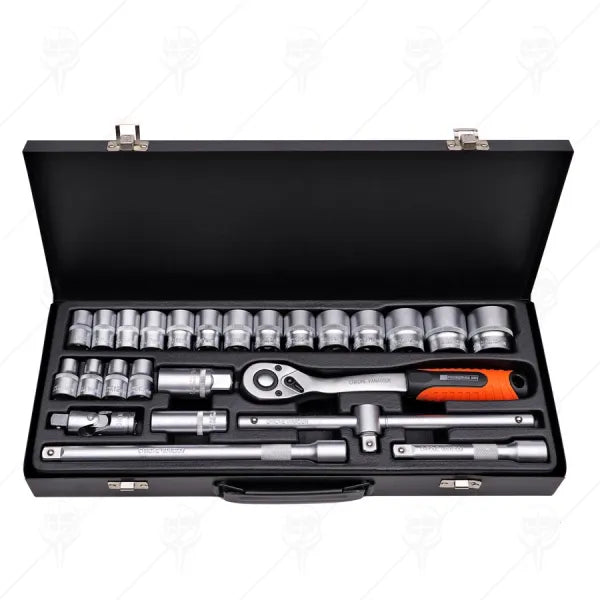 Комплект Гедоре 1/2"25 Части Premium HD