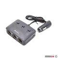 Разклонител за запалка 3-ка + 2 USB 1636