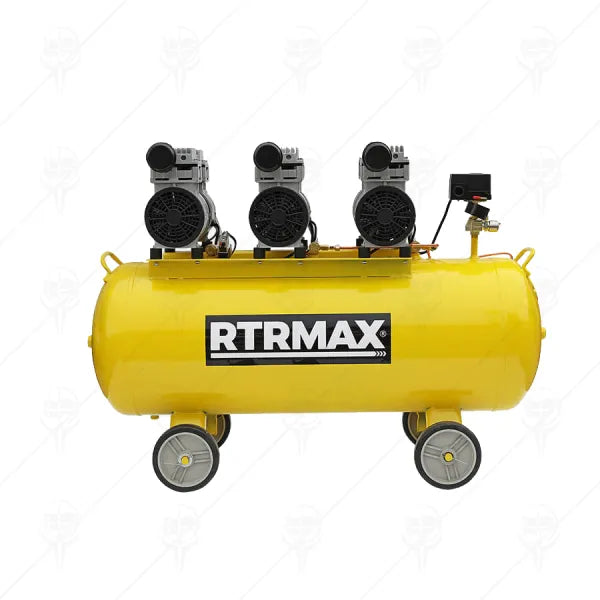 Компресор Безшумен 50 л 1100W 8Bar Rtrmax RTM738