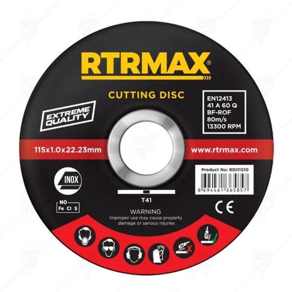 Диск За Метал/inox 125*1.0 Rtr-max