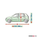 Покривало Kegel серия Mobile размер M1 сиво за хечбек