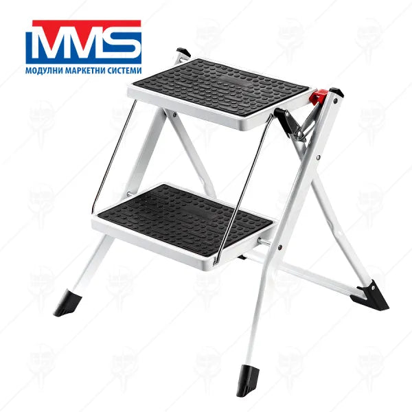 Стълба Дом.стъпенка 1+1 MMS/2.30 м/150 кг EN14183