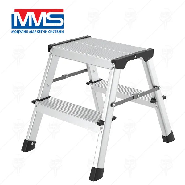 Стълба Алум.двустр. 2X2 MMS/2.00 м/150 кг EN14183