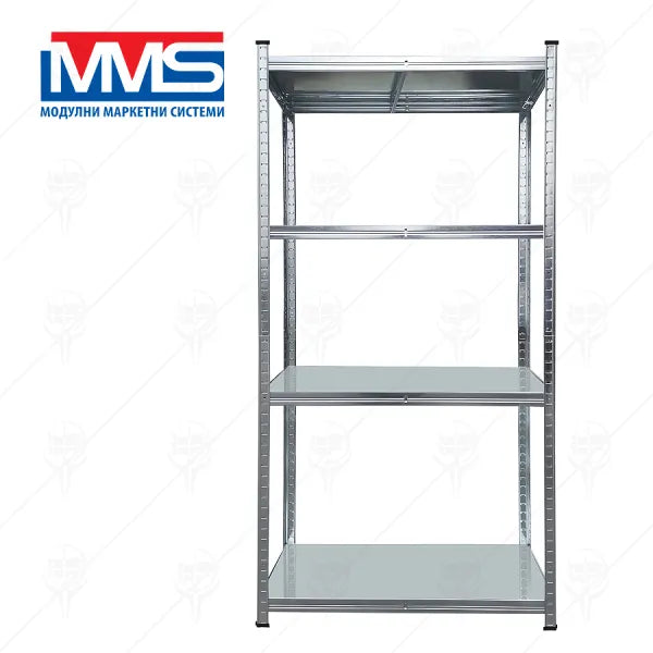 MMS Стелаж Метален 4х100 кг Hobby 180х90X40 см