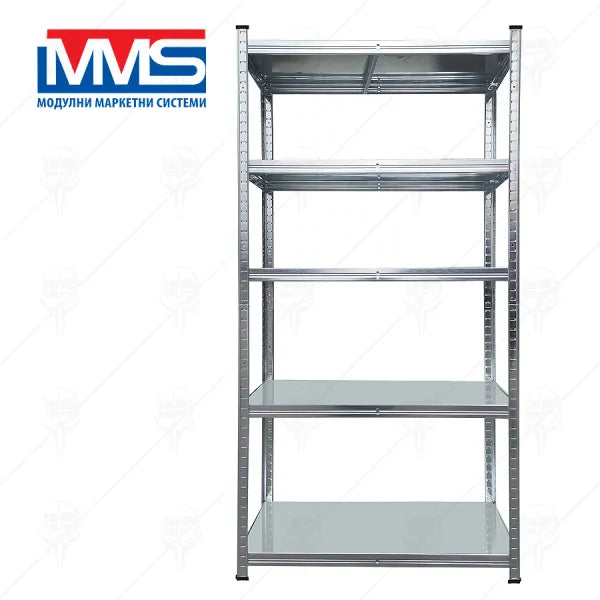 MMS Стелаж Метален 5х100 кг Hobby 180х90X40 см
