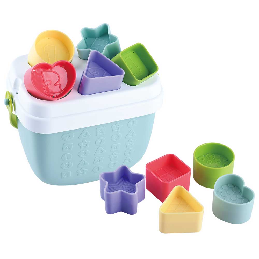 PlayGo I'm Green Кошница сортер Match A Shape 12ч.