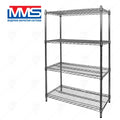 MMS Стелаж Телен 4х250 кг Valerii 137х92х46 см Хром