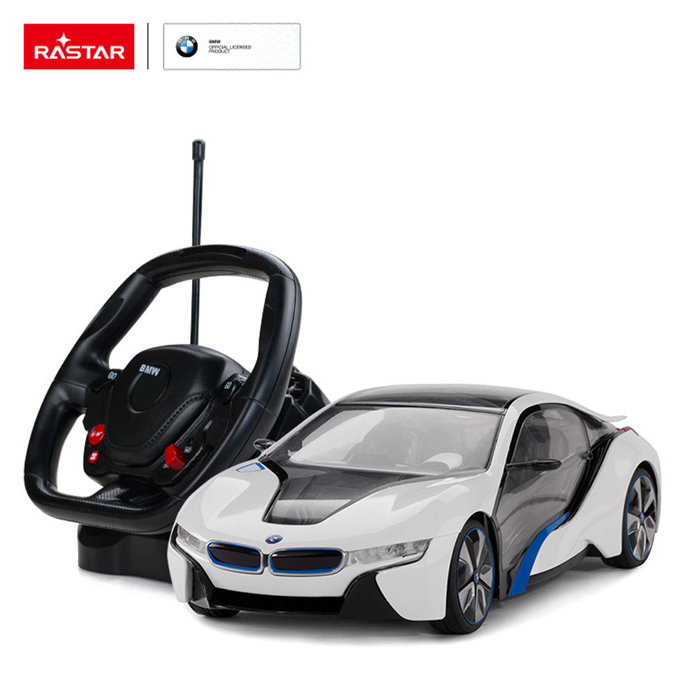 RASTAR Кола с волан контролер BMW I8 49600-8 1:14