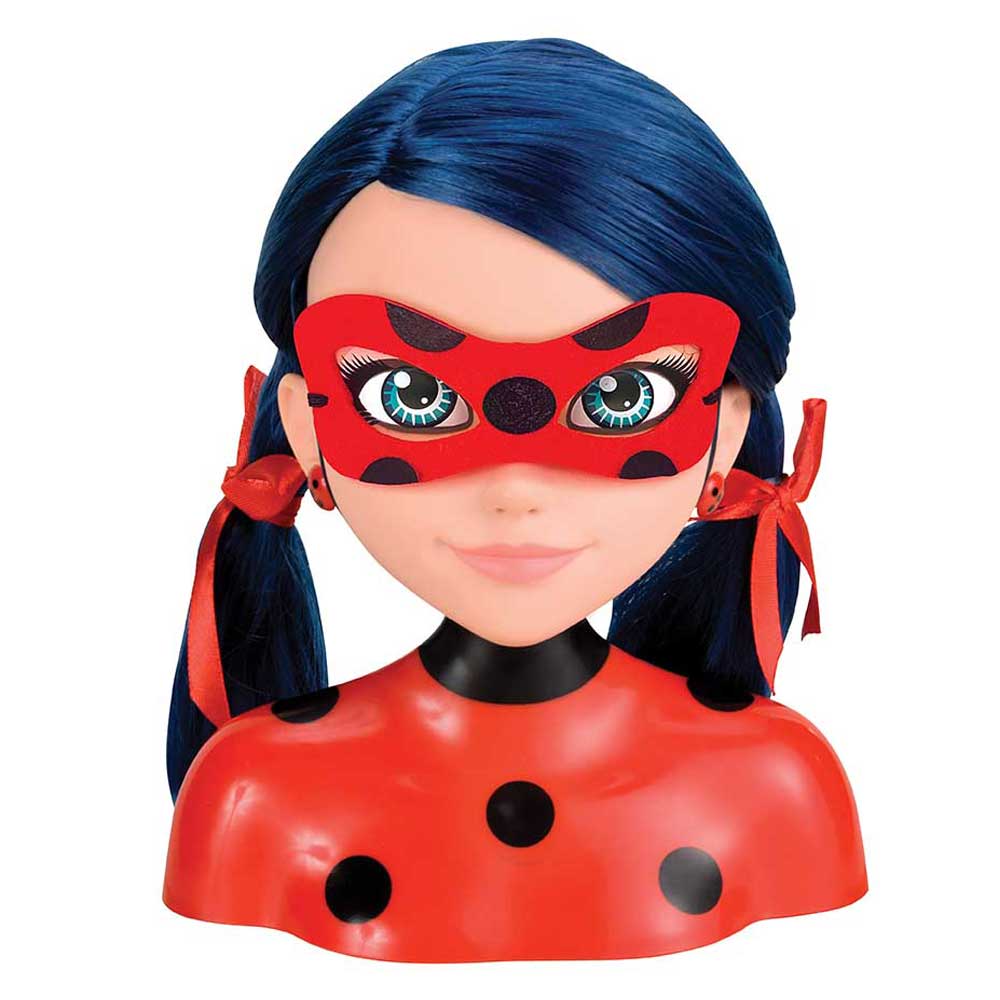 MIRACULOUS Калинката и Котарака Глава за фризиране Калинката 50247