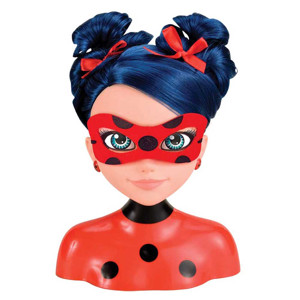 MIRACULOUS Калинката и Котарака Глава за фризиране Калинката 50247