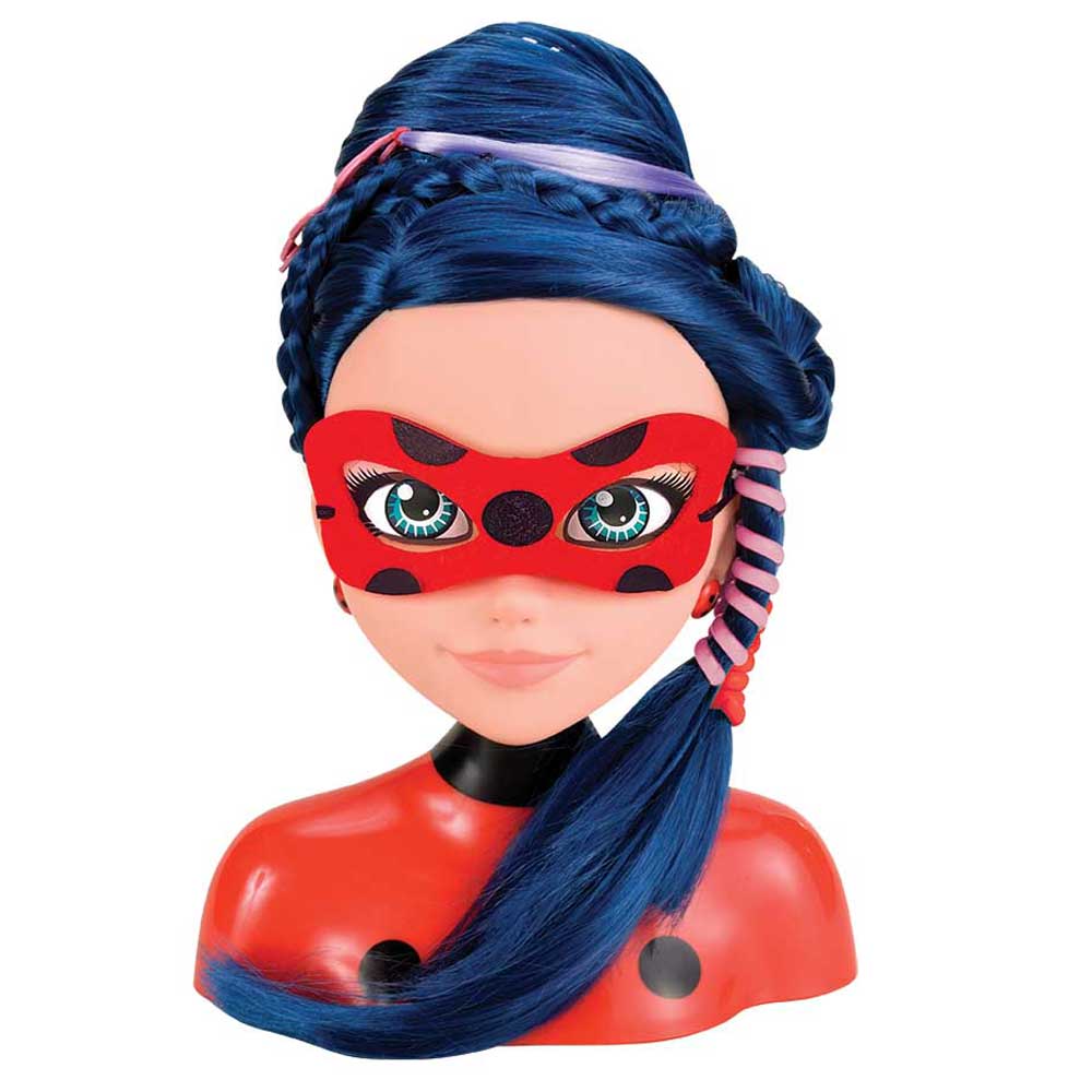 MIRACULOUS Калинката и Котарака Глава за фризиране Калинката 50247