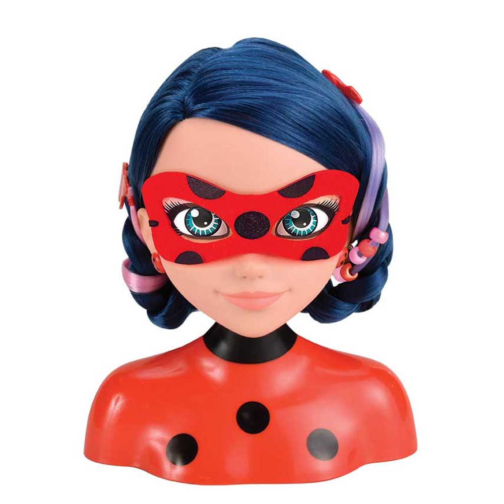 MIRACULOUS Калинката и Котарака Глава за фризиране Калинката 50247