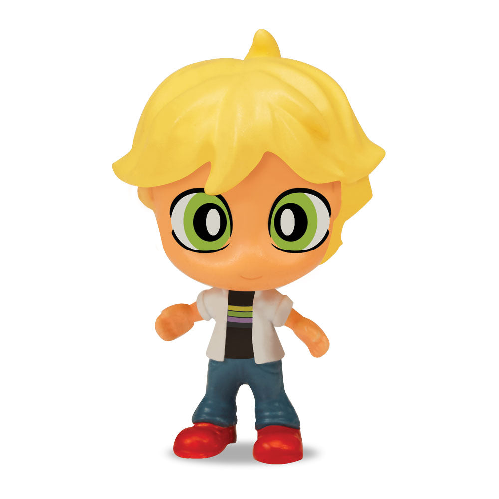 MIRACULOUS Калинката и Котарака Chibi box с 2 героя Панаир/Пекарна