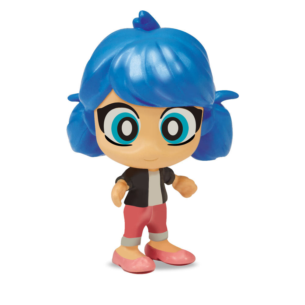 MIRACULOUS Калинката и Котарака Chibi box с 2 героя Панаир/Пекарна