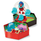 MIRACULOUS Калинката и Котарака Chibi box с 2 героя Панаир/Пекарна