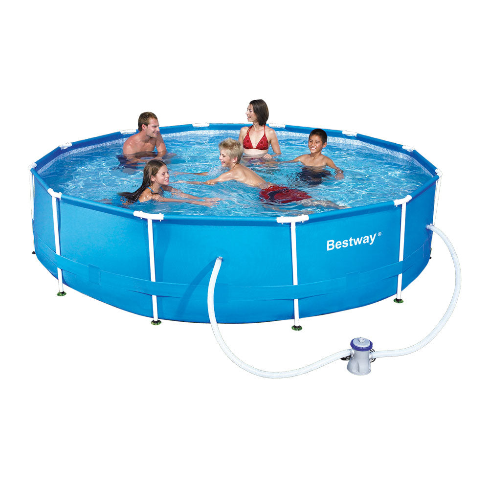 BESTWAY Фамилен басейн с метална рамка STEEL PRO MAX 366x76см