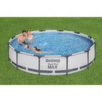 BESTWAY Фамилен басейн с метална рамка STEEL PRO MAX 366x76см