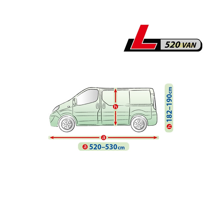 Покривало Kegel серия Mobile размер L520 сиво за VAN