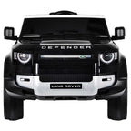 Джип акумулаторен 12V LAND ROVER DEFENDER с родителски контрол, черен