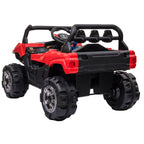 OCIE Джип акумулаторен 12V UTV с родителски контрол Червен