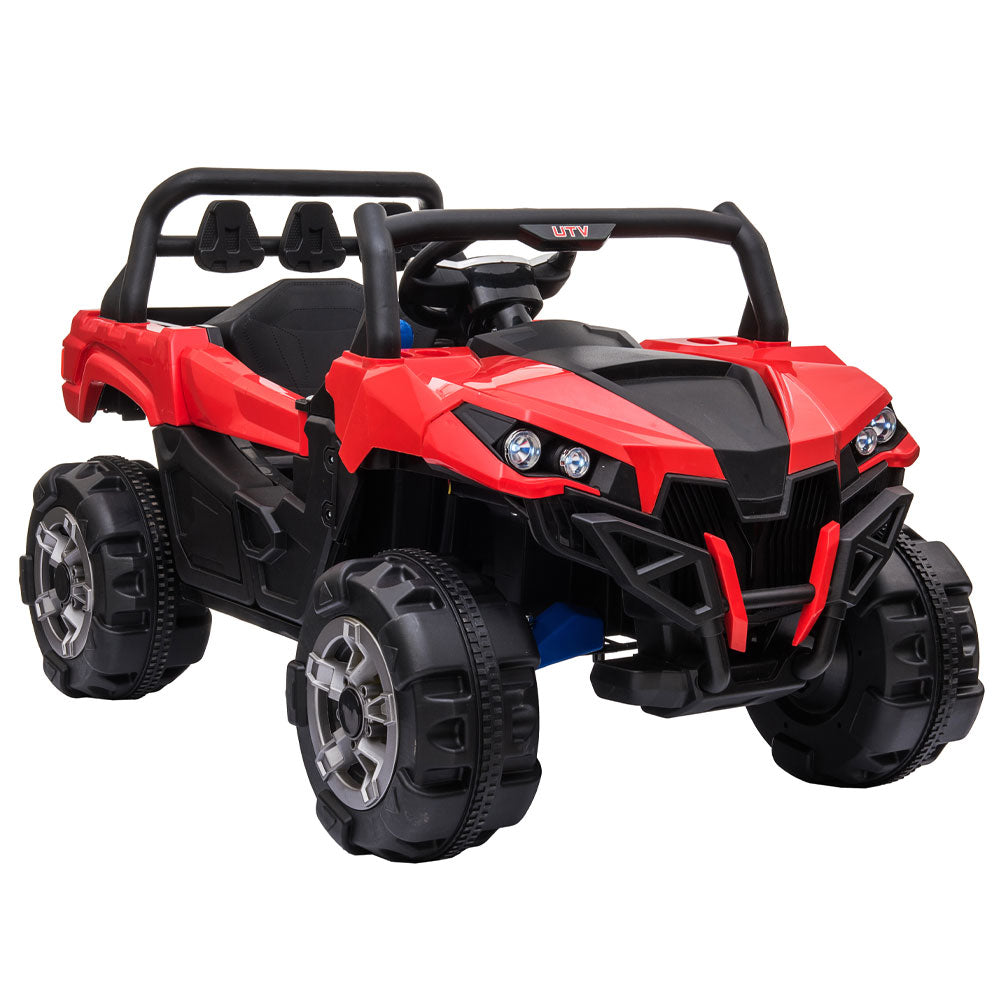 OCIE Джип акумулаторен 12V UTV с родителски контрол Червен