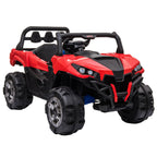 OCIE Джип акумулаторен 12V UTV с родителски контрол Червен