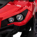 OCIE Джип акумулаторен 12V UTV с родителски контрол Червен