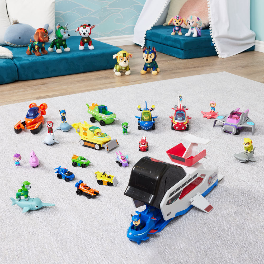 PAW PATROL Aqua Pups Фигурка Роки с подводница Риба трион
