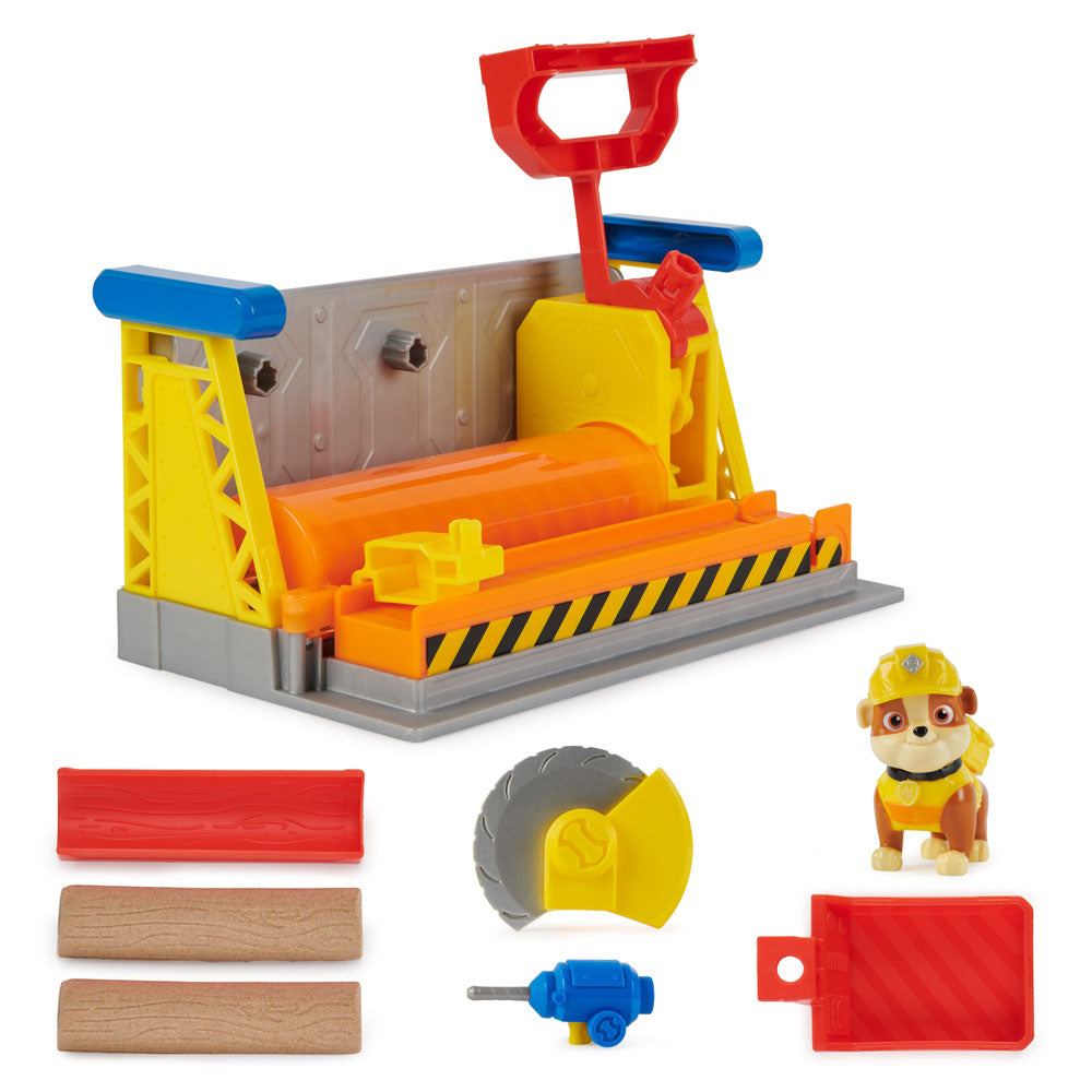 Paw Patrol Rubble and Crew Работилницата на Ръбъл с кинетичен пясък