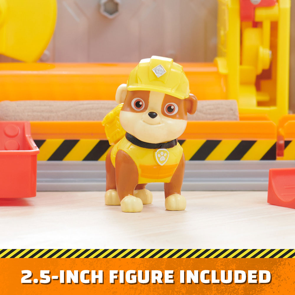 Paw Patrol Rubble and Crew Работилницата на Ръбъл с кинетичен пясък