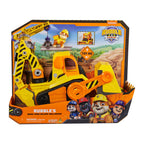 Paw Patrol Rubble and Crew Строителна машина със звукови и светлинни ефекти и кученце Ръбъл