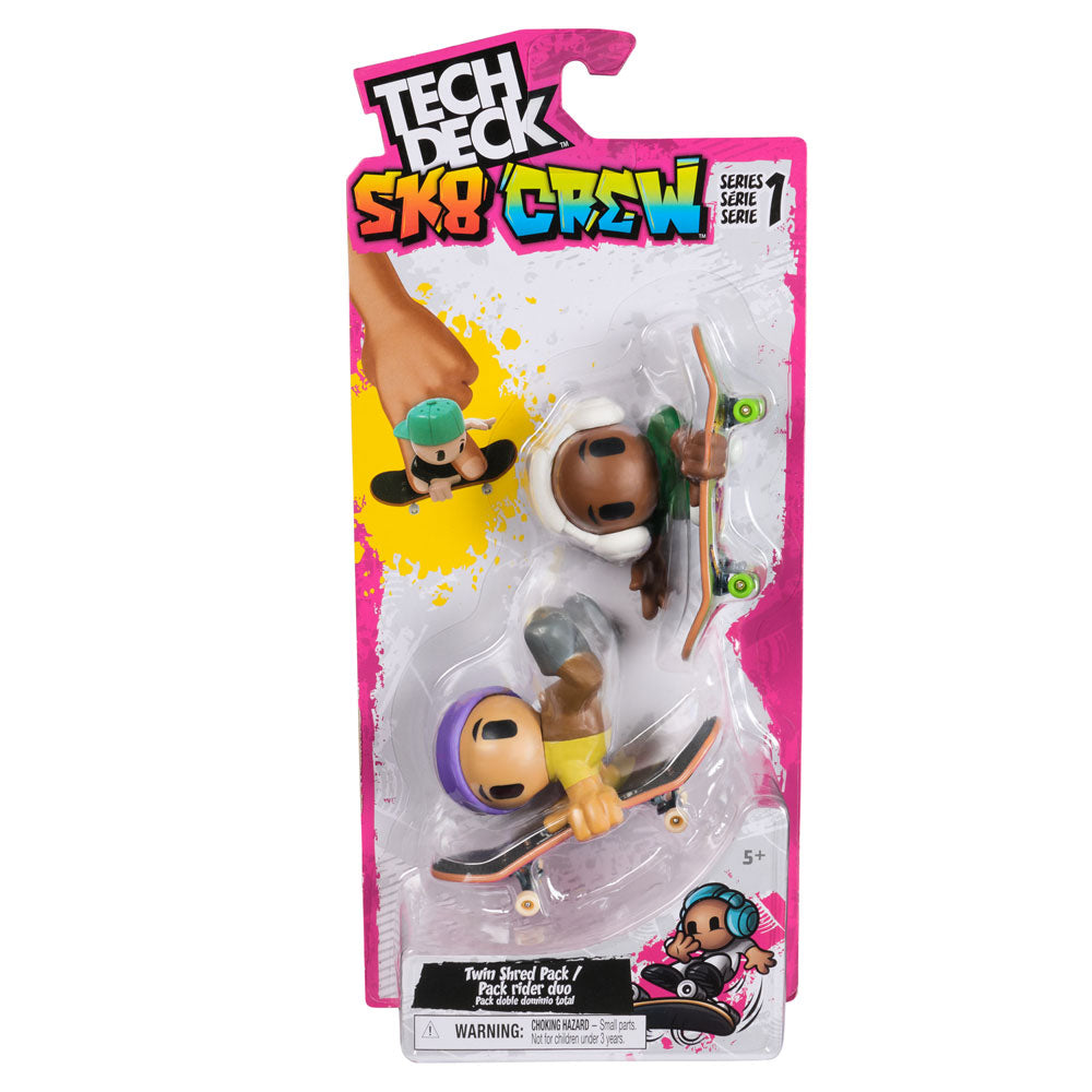 TECH DECK Мини скейтборд SK8Crew Deluxe с фигури