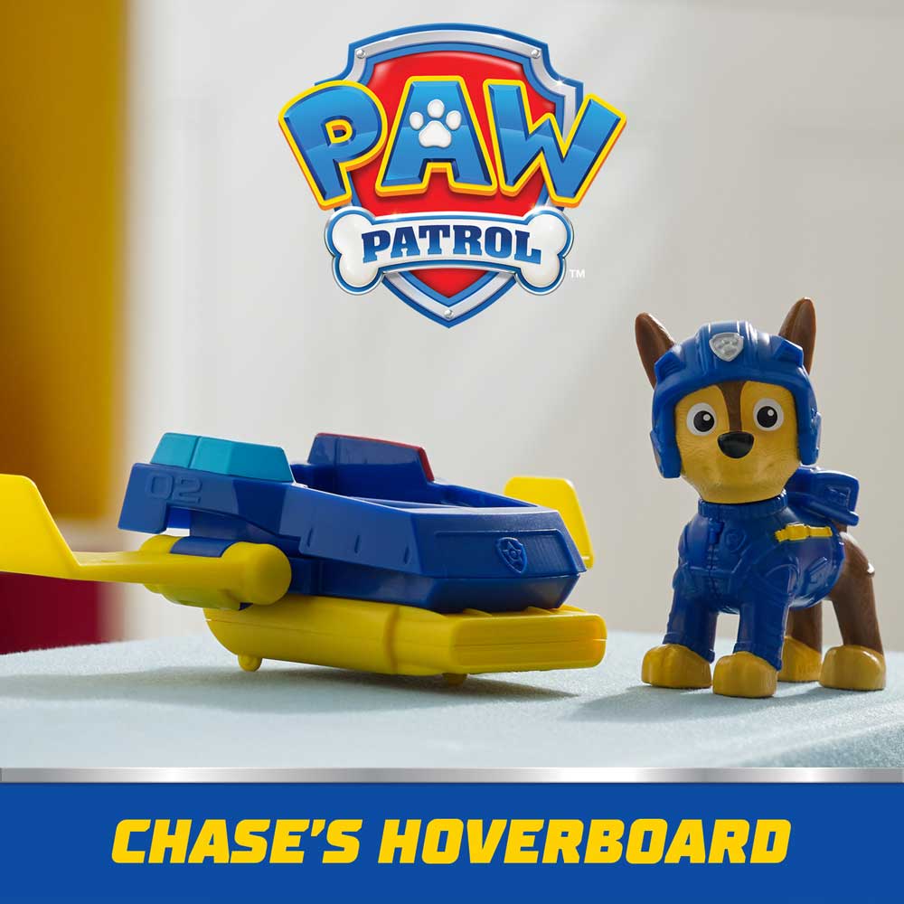 Paw Patrol Летящ Ховърборд с кученце