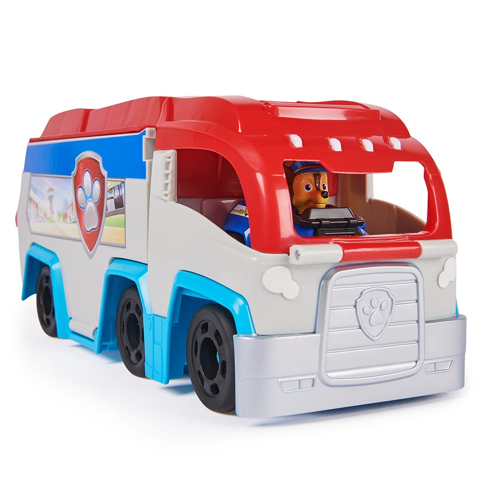 SM PAW PATROL Камион със Сгъваема Рампа и Количка