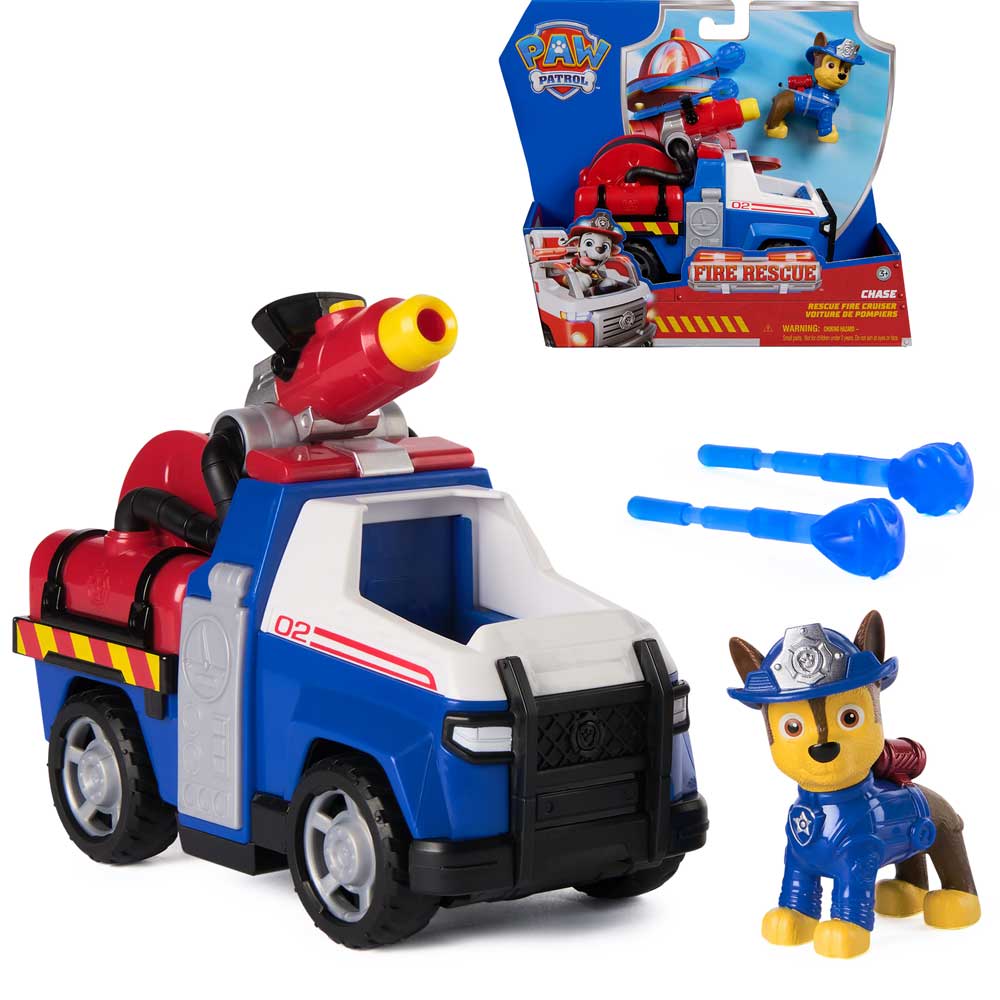 Paw Patrol Fire Rescue Спасителна Кола с Кученце