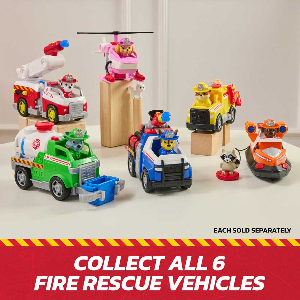 Paw Patrol Fire Rescue Спасителна Кола с Кученце