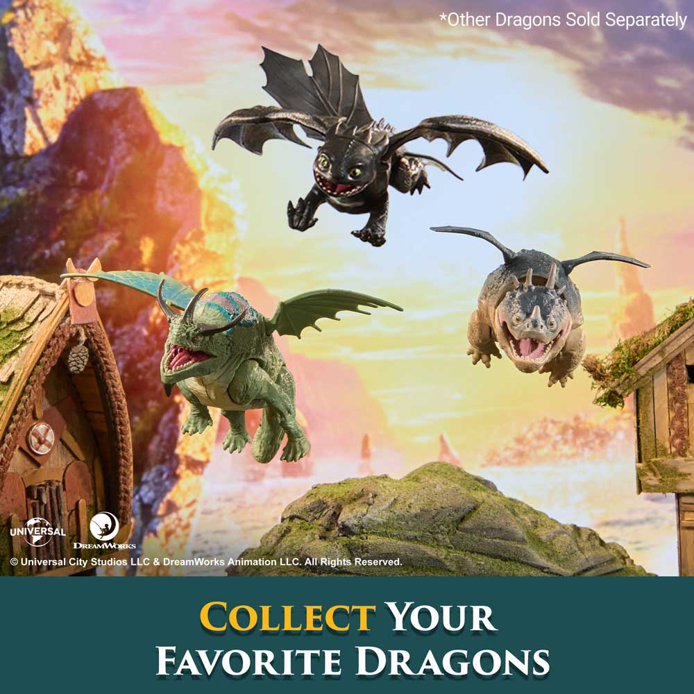 HOW TO TRAIN YOUR DRAGON Маската на Беззъб с функция пара