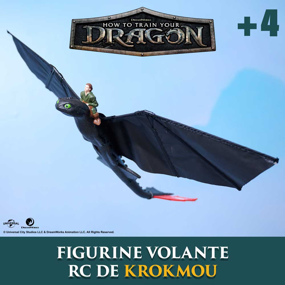 HOW TO TRAIN YOUR DRAGON Летящ дракон Беззъб R/C