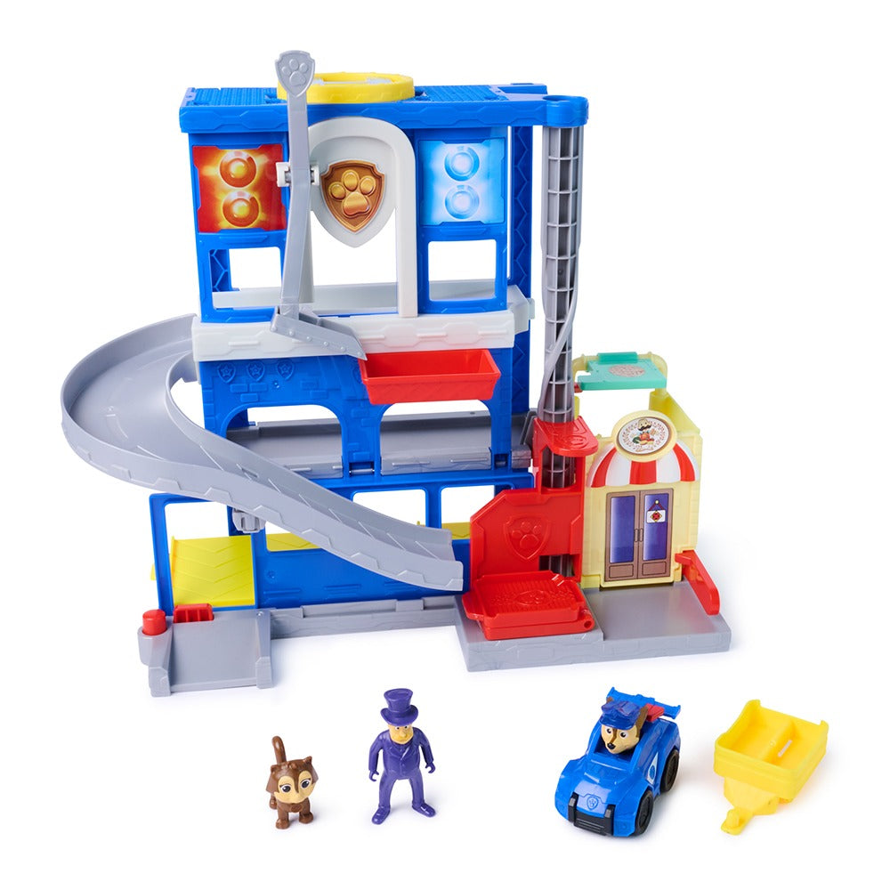 SM PAW PATROL Search and Rescue Полицейски Участък с Кола и Фигури