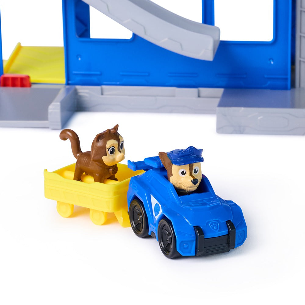 SM PAW PATROL Search and Rescue Полицейски Участък с Кола и Фигури