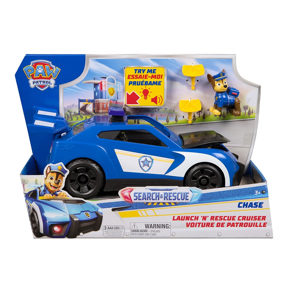 SM PAW PATROL Search and Rescue Полицейска Кола с Фигура