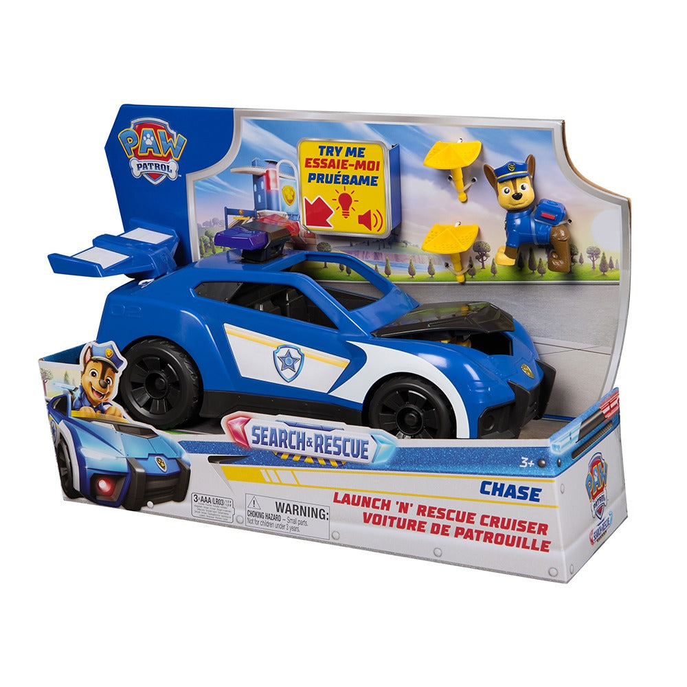 SM PAW PATROL Search and Rescue Полицейска Кола с Фигура