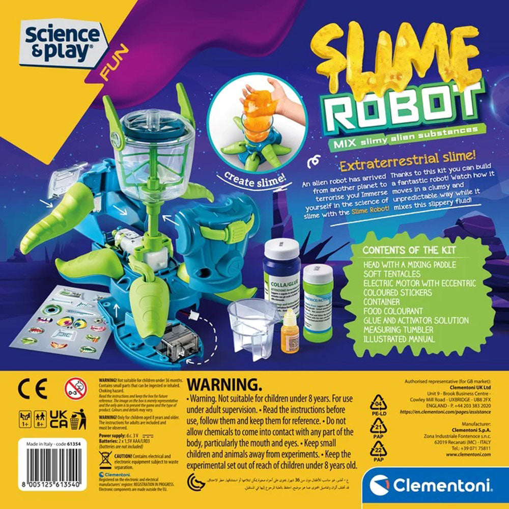 CLEMENTONI Science Play Робот SLIME