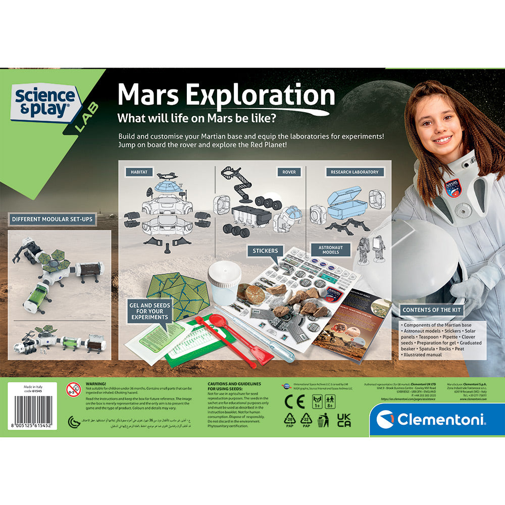 CLEMENTONI SCIENCE PLAY NASA Изследователска мисия на Марс